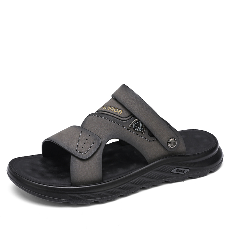 

Jinho Мужские пляжные сандалии Black/Gray - Gray, цвет Gray