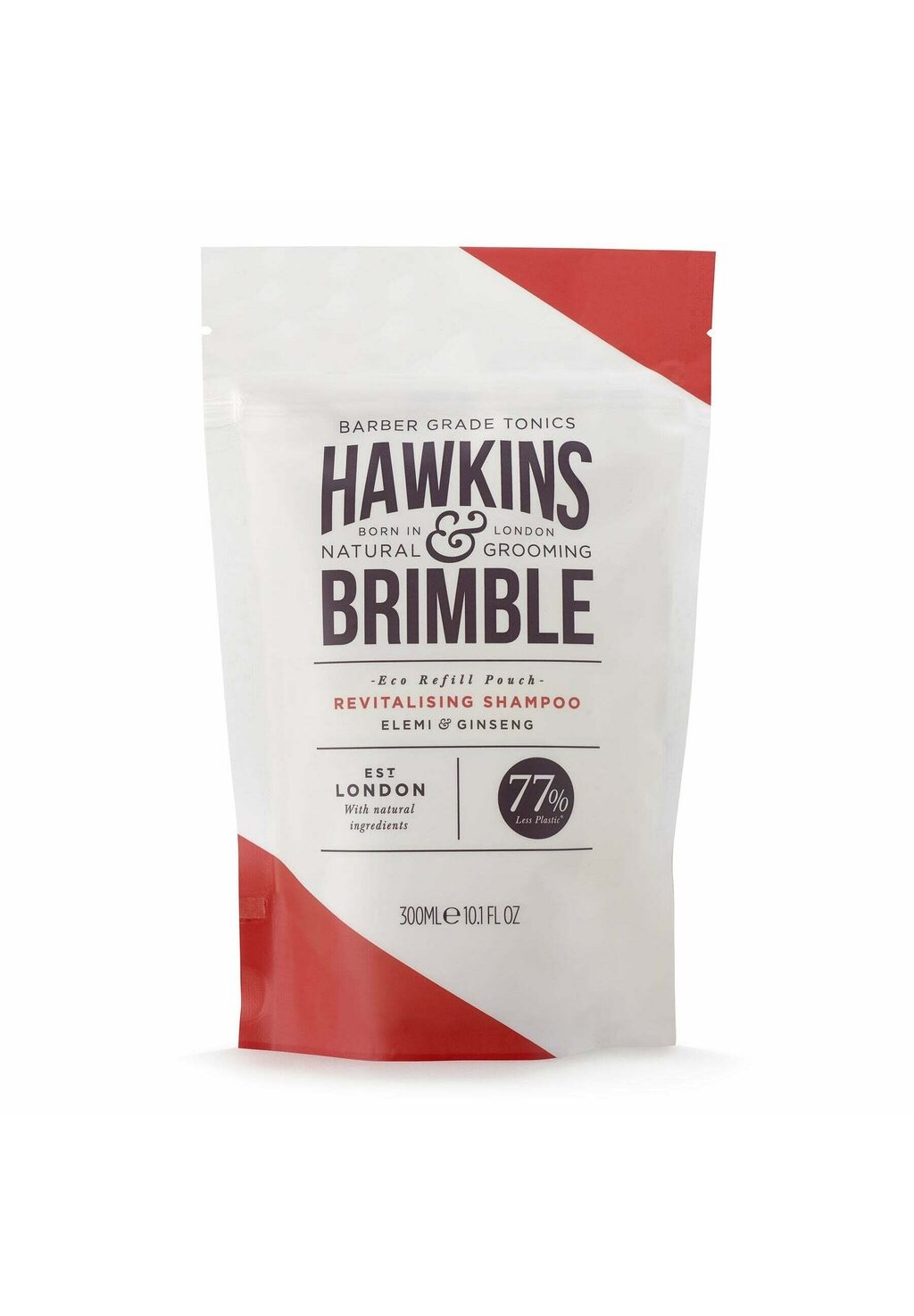 

Шампунь HAWKINS & BRIMBLE REVITALISING SHAMPOO POUCH (300ML) Hawkins & Brimble, белый