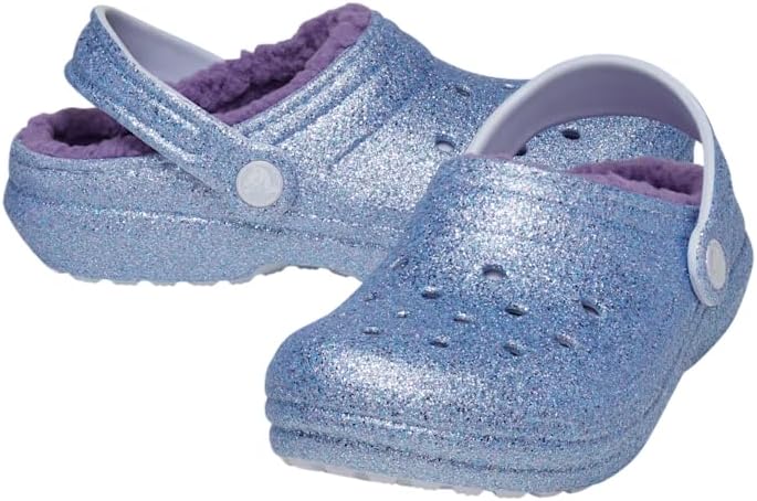 Кроксы для мальчиков Classic Lined с блестками Crocs, Frosted Glitter — фото 2