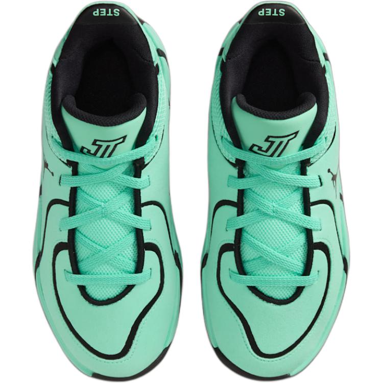 Jordan Tatum 4 Breathable низкие баскетбольные кроссовки Green Kids' — фото 4