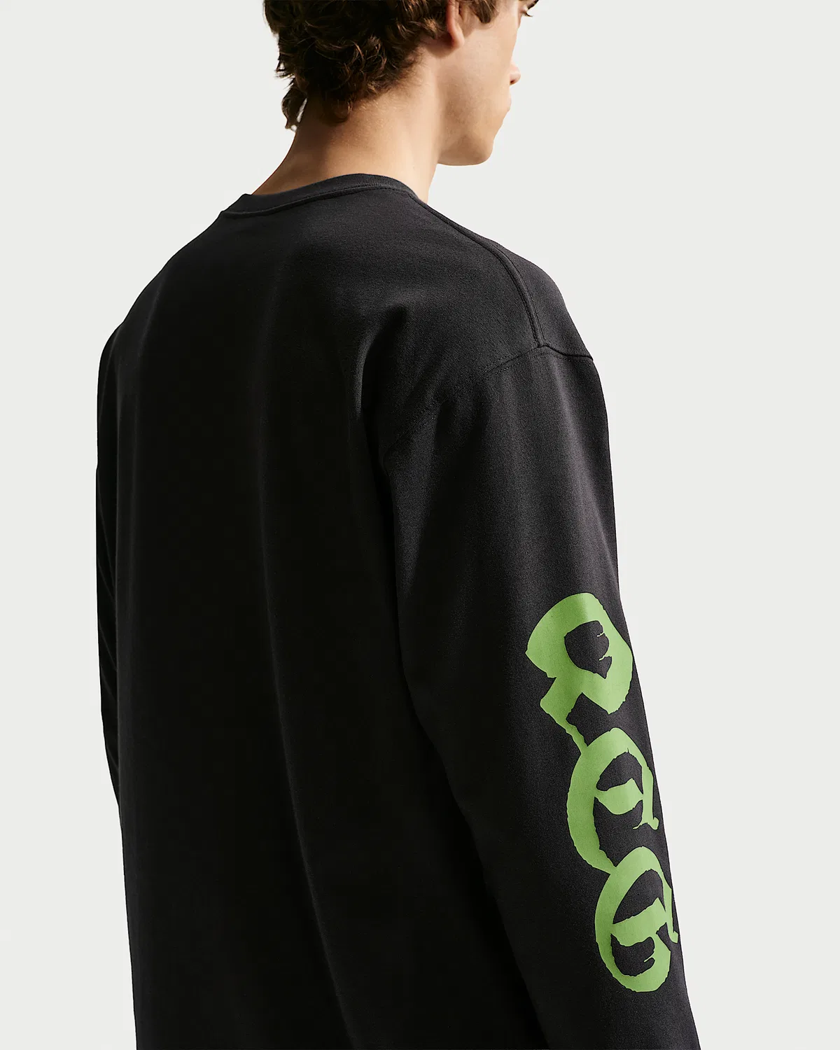 Мужская длинная футболка Dri-FIT Nike ACG, Black — фото 2