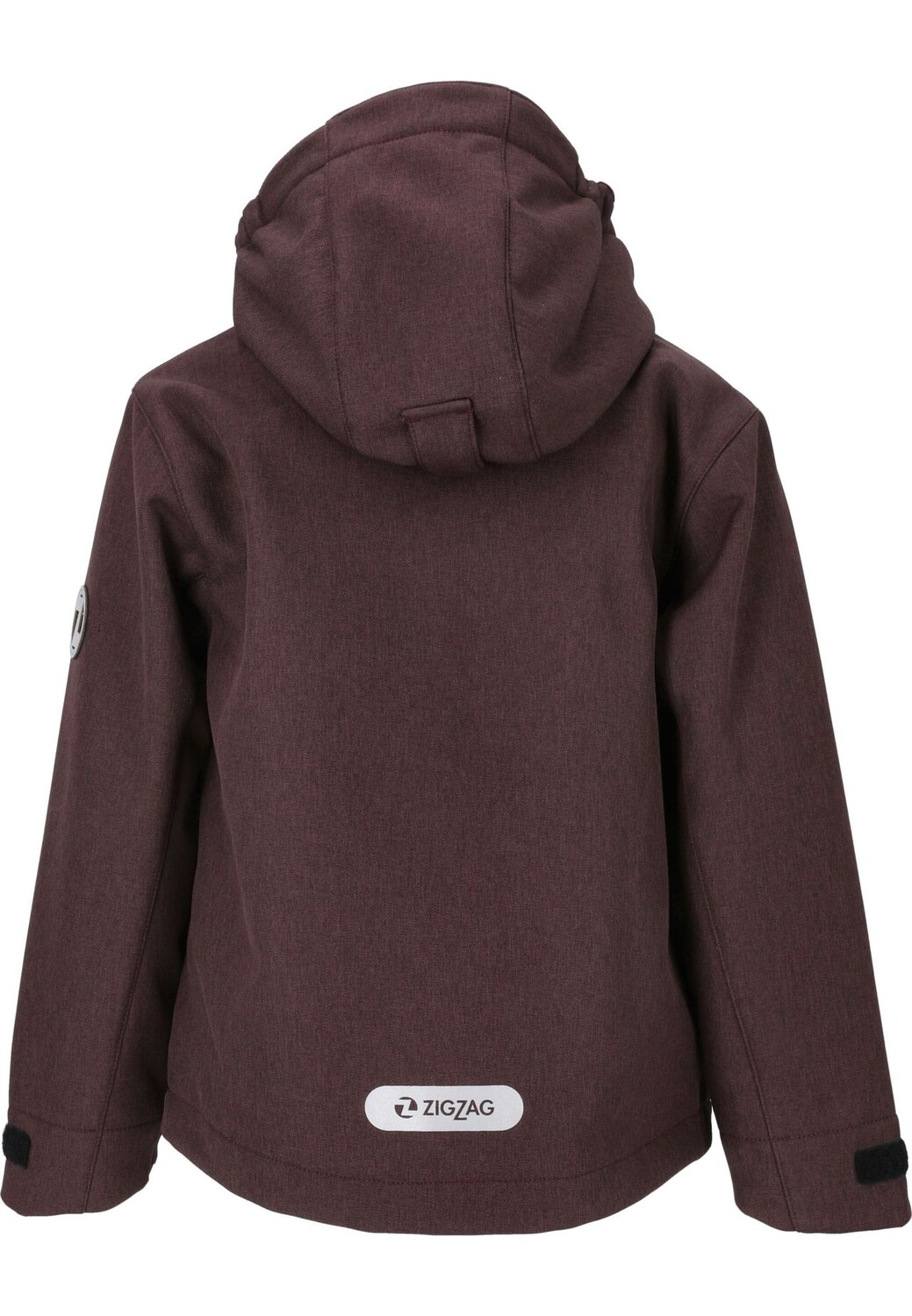 Куртка софтшелл MANONE MELANGE WATERPROOF с мягкой подкладкой из флиса ZIGZAG, цвет Fudge — фото 3