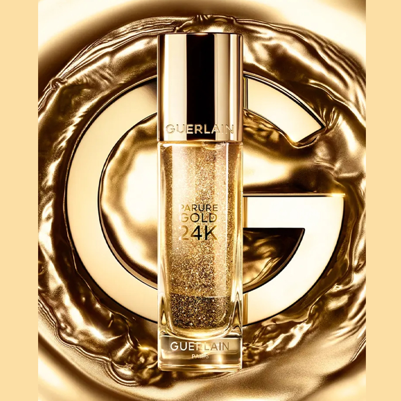 GUERLAIN Набор для макияжа JIAOLAN Golden Diamond Gel Golden Diamond Liquid Foundation Natural Long Lasting 35мл+35мл — фото 3