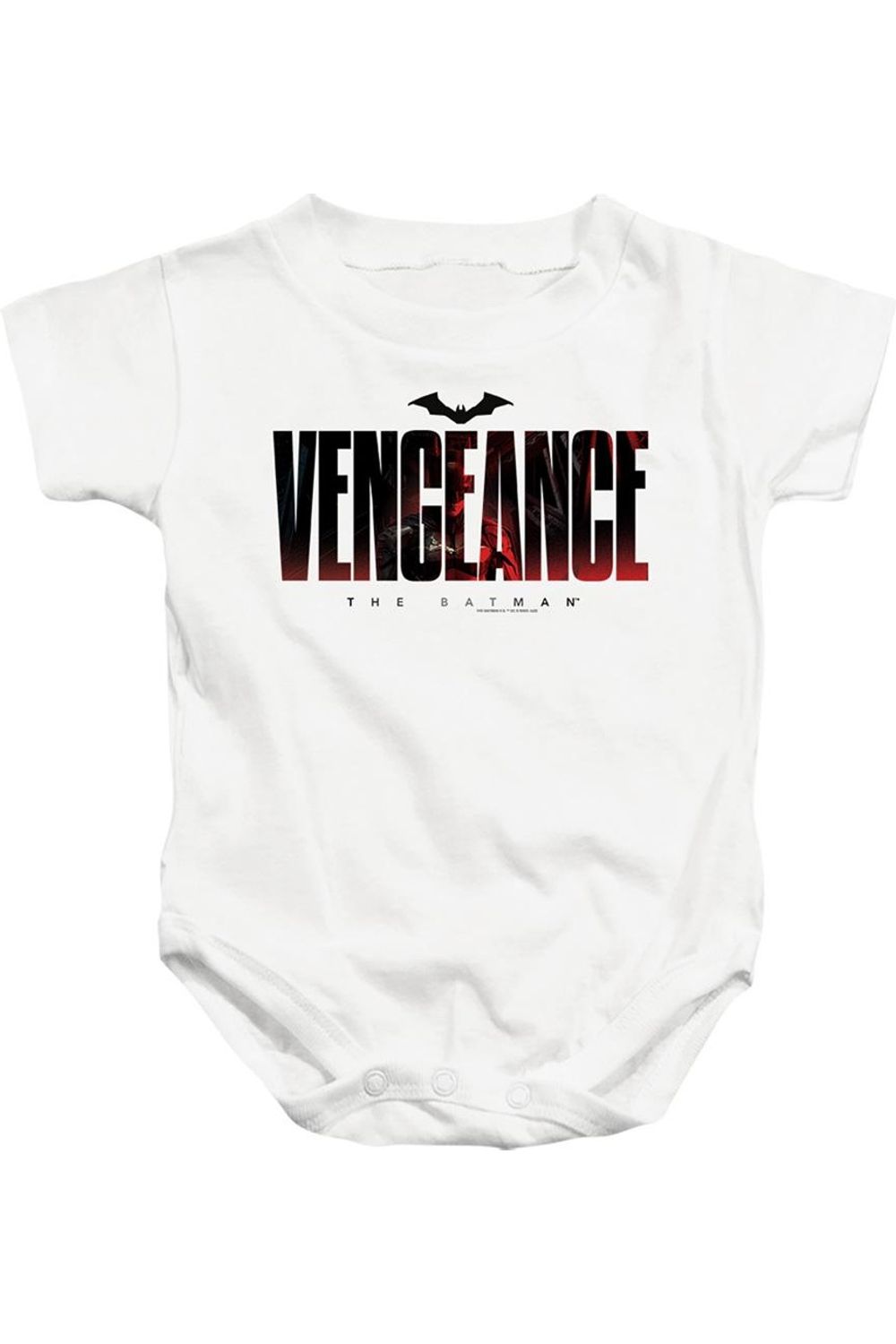 

Детский комбинезон "Бэтмен: Месть для Бэтмена" Gildan, белый