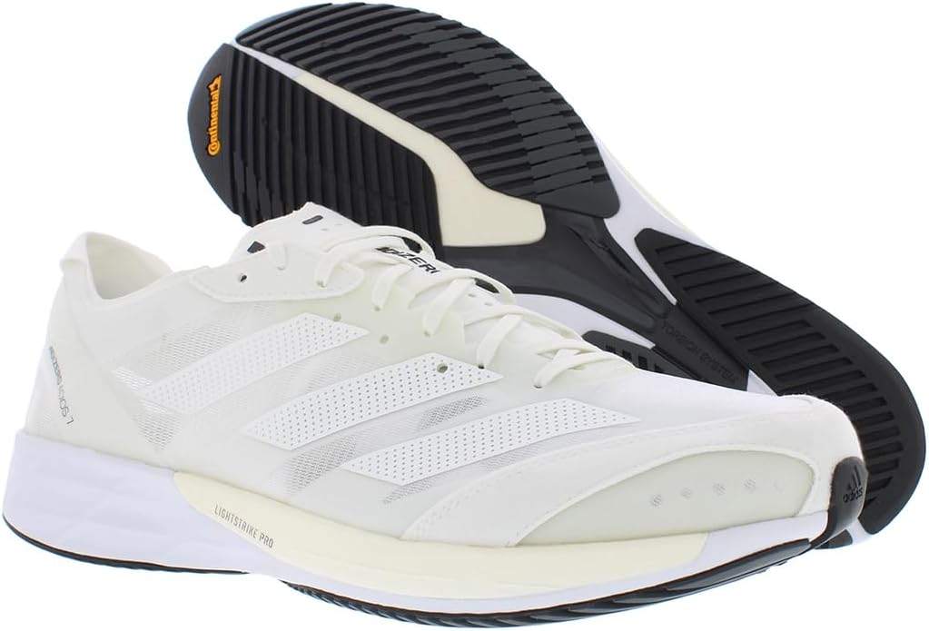 Мужские кроссовки Adidas Adizero Adios 7, белый — фото 4