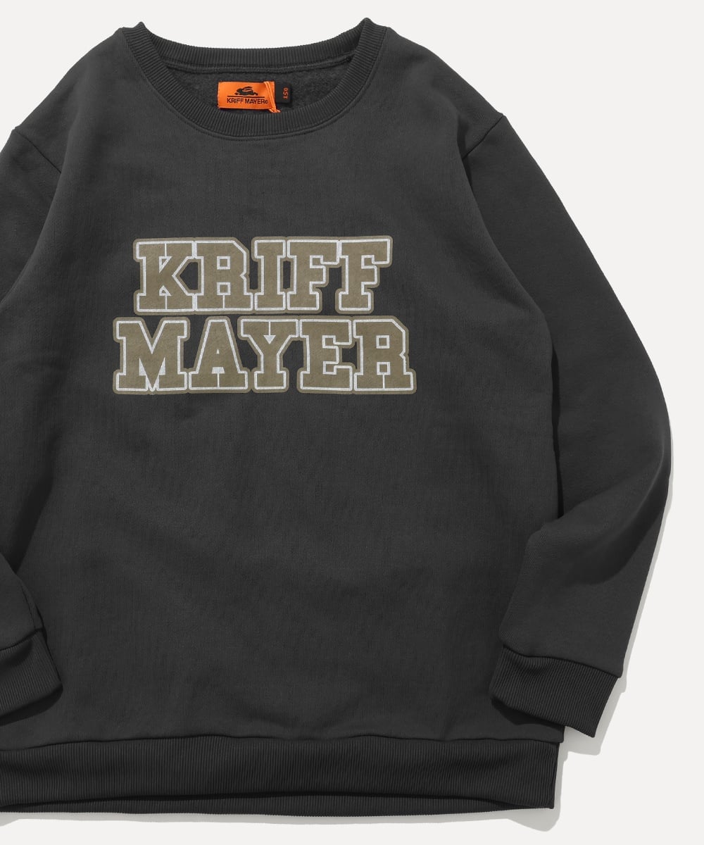 Свитшот Экипаж на флисовой подкладке (КМ) Kriff Mayer, charcoal