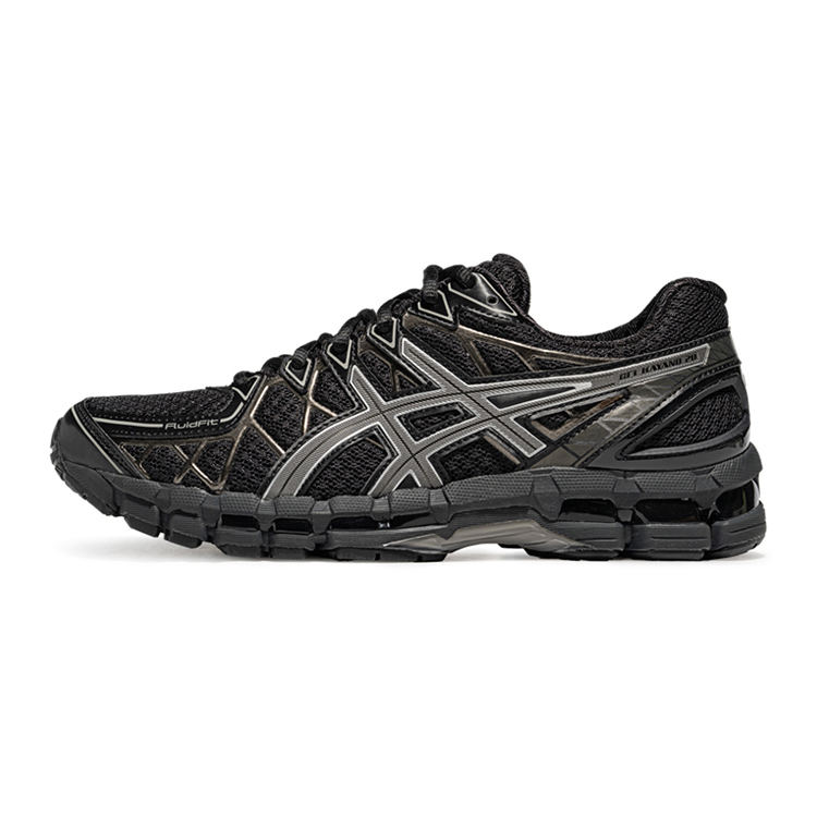 

Нескользящие низкие повседневные кроссовки Gel Kayano20, унисекс Asics, черный/серый