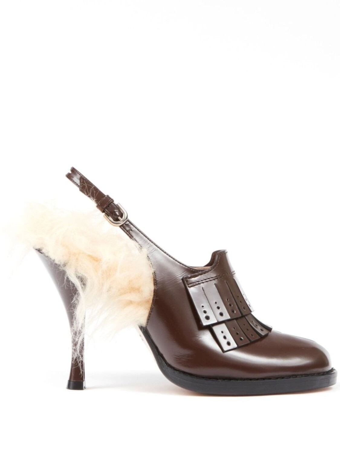 

Maison Margiela туфли Bourgeoise 100, коричневый