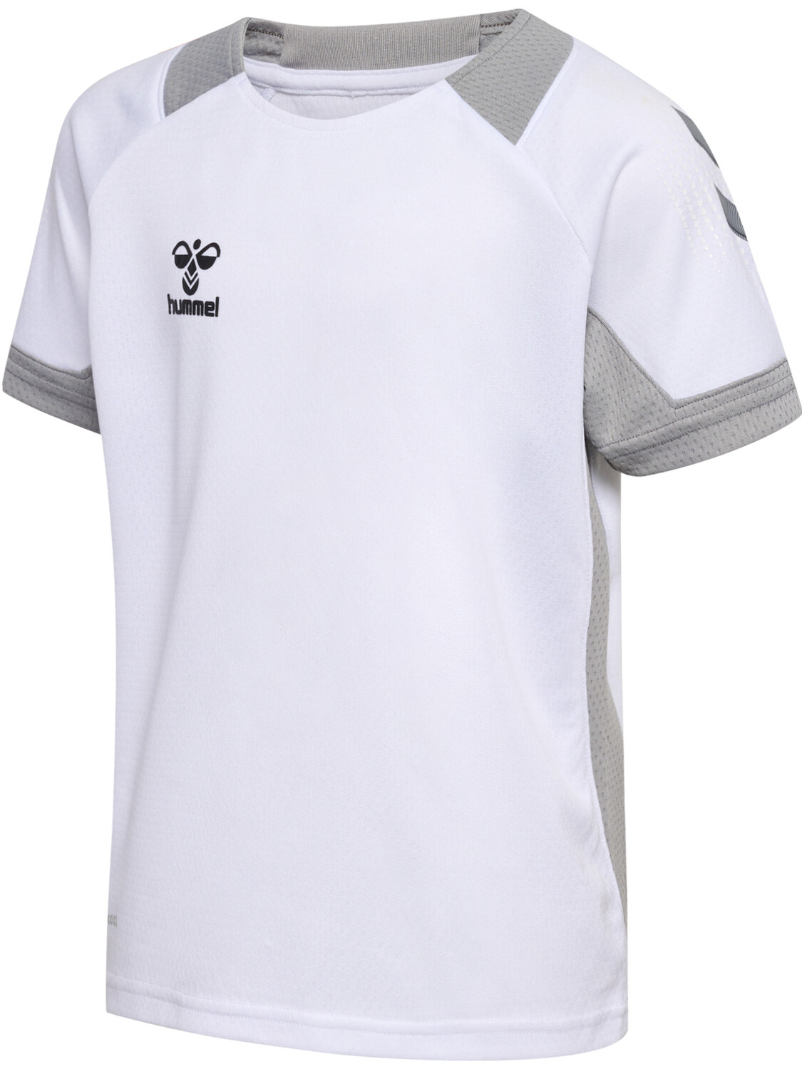 Футболка Hummel Trikot S/S Hmllead S/S Poly Jersey Kids, белый — фото 4