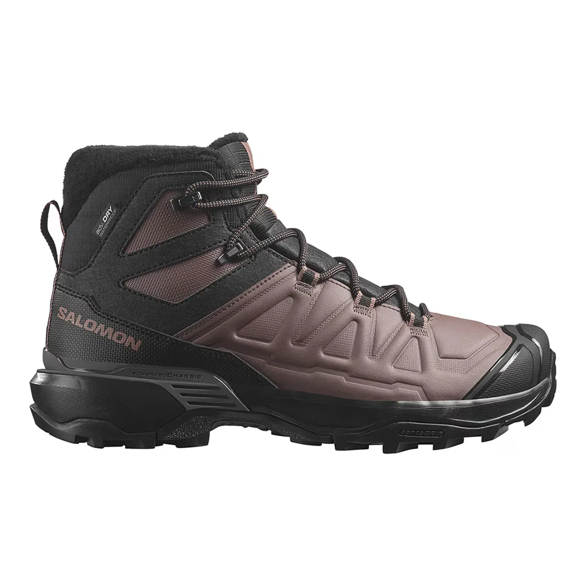 

Женские зимние ботинки Salomon X Ultra Snowpilot водонепроницаемые, черный