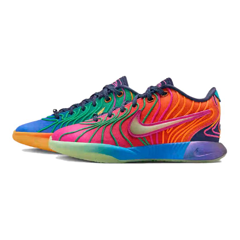

LeBron 21 Optimism GS Nike, сине-красный