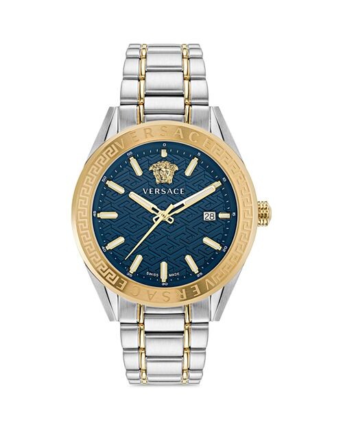 

Часы V-код, 42 мм Versace, цвет Blue