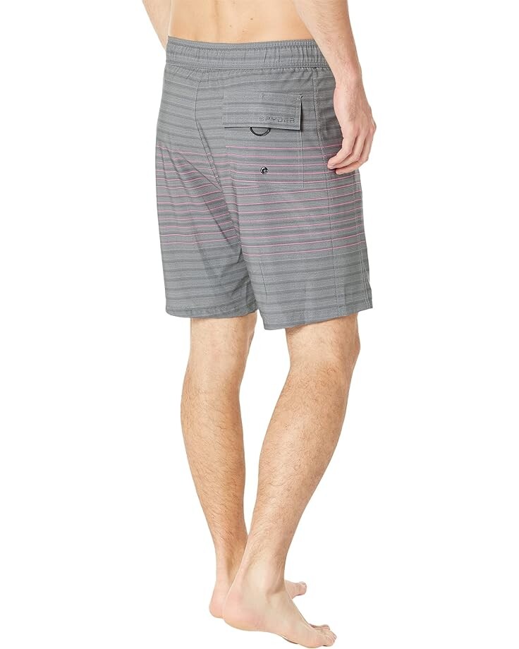 

Шорты для плавания Spyder Static Stripe 19" Elastic Waist Boardshorts, цвет Ebony