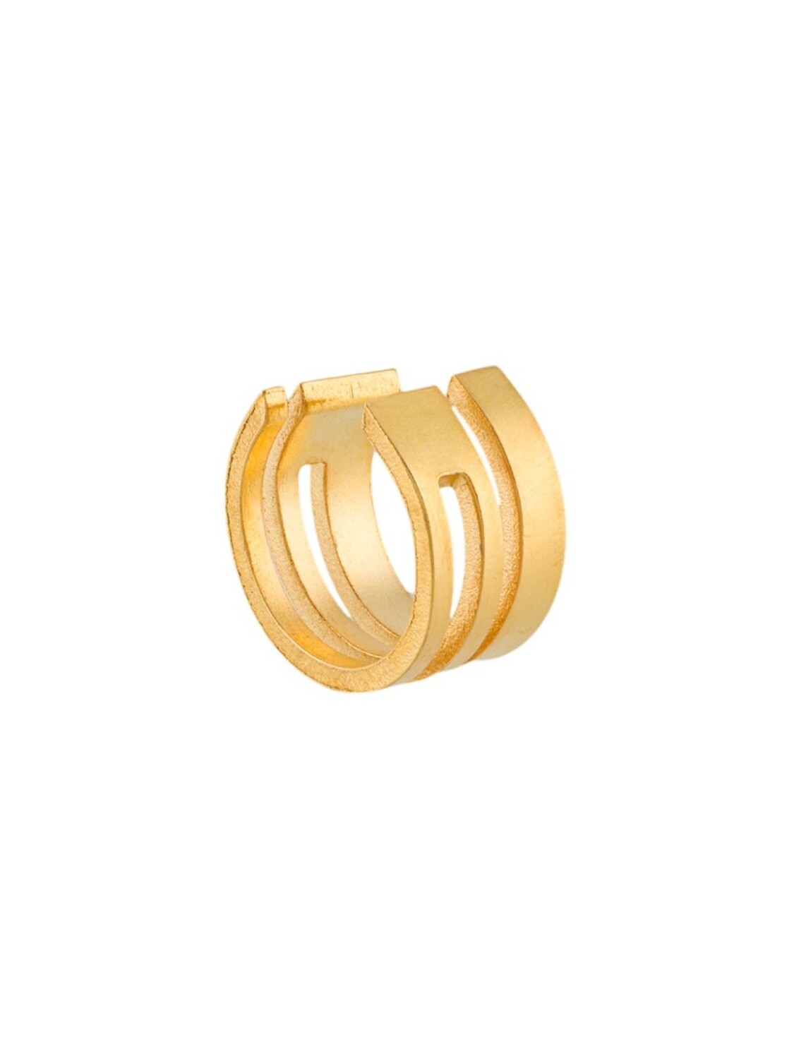 

Серьга-кафф Hsu Jewellery, золотой