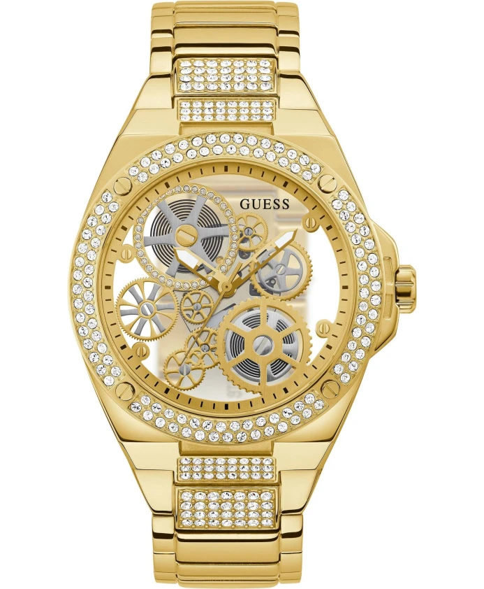 

Мужские наручные часы с большим раскрытием gw0323g2 Guess, желтый