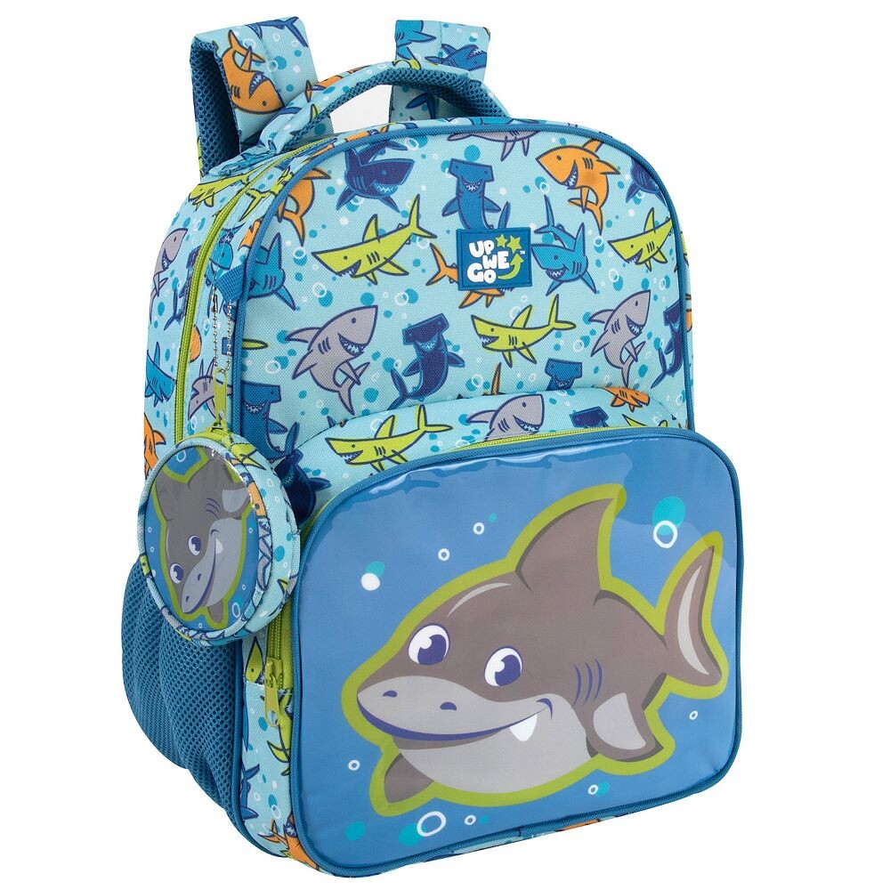

Детский рюкзак Up We Go с портмоне для монет, цвет Shark