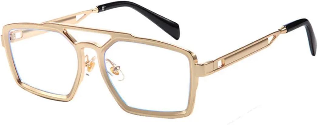 

Солнцезащитные очки для мужчин и женщин - защита UV400 - двойная перемычка, металлические шарниры, градиентные линзы, для занятий спортом на открытом воздухе и вождения DSVIGF, Tyj380-10