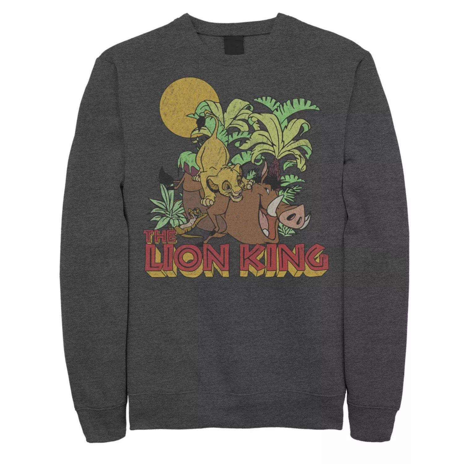 

Мужская толстовка Disney The Lion King Tropical Forest Fun Licensed Character