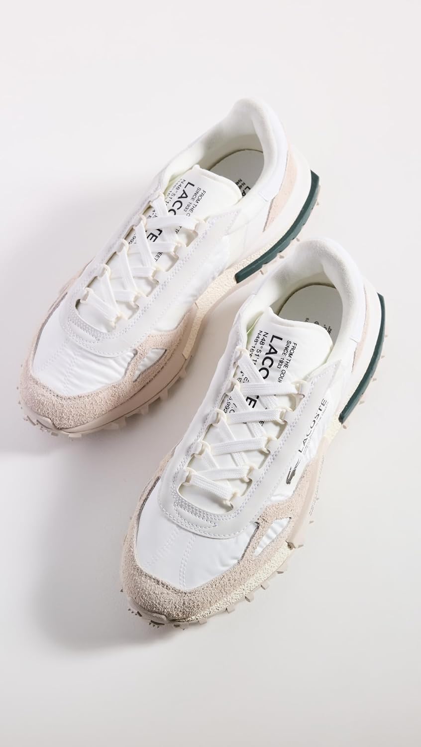 Мужские кроссовки Lacoste Elite Active 223, белый/зеленый — фото 4