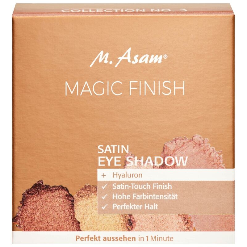 

Атласные тени для век MAGIC FINISH, коллекция №. 3 M. Asam, 9 g