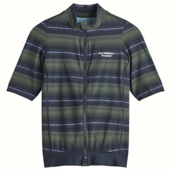 

Essential футболка Pas Normal Studios, светло-оливковый stripe