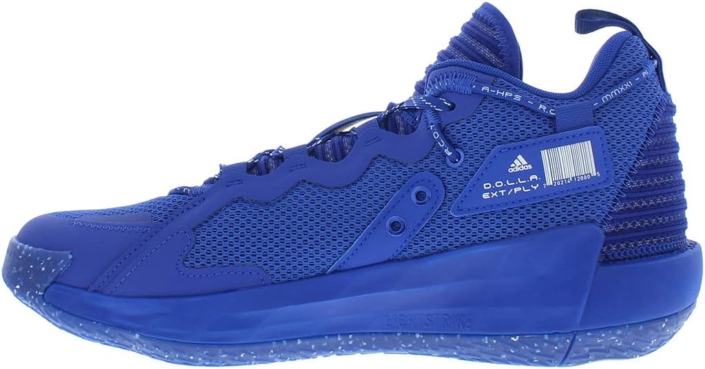 Женские кроссовки Adidas Dame 7, синий — фото 4