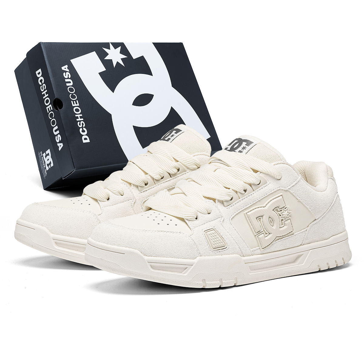 

Кроссовки для скейтбординга ASTRA Low top Unisex DCSHOES, cloud dancer белый[standard, true to size, true to size]