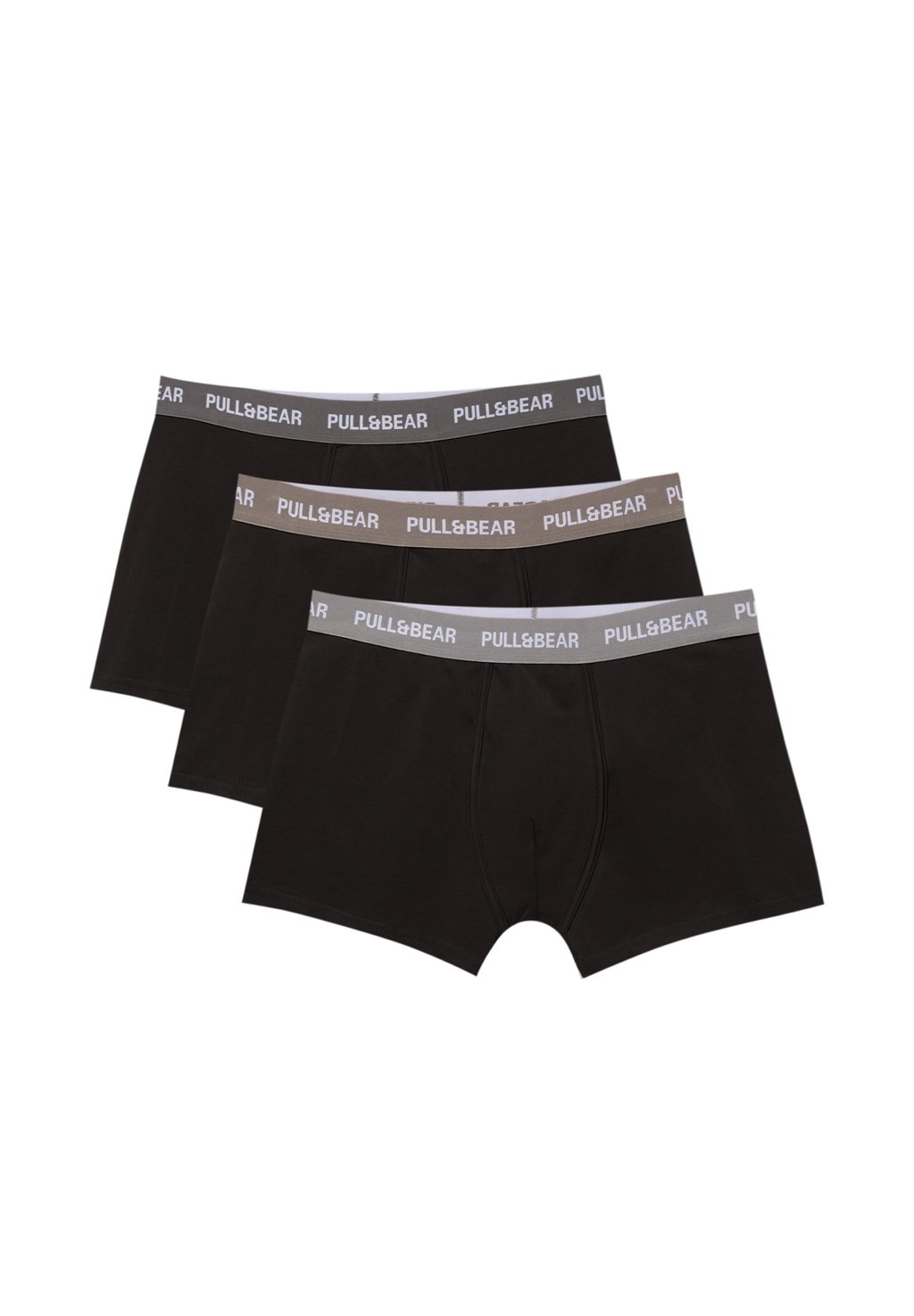 

Брюки PACK OF 3 PULL&BEAR, черный