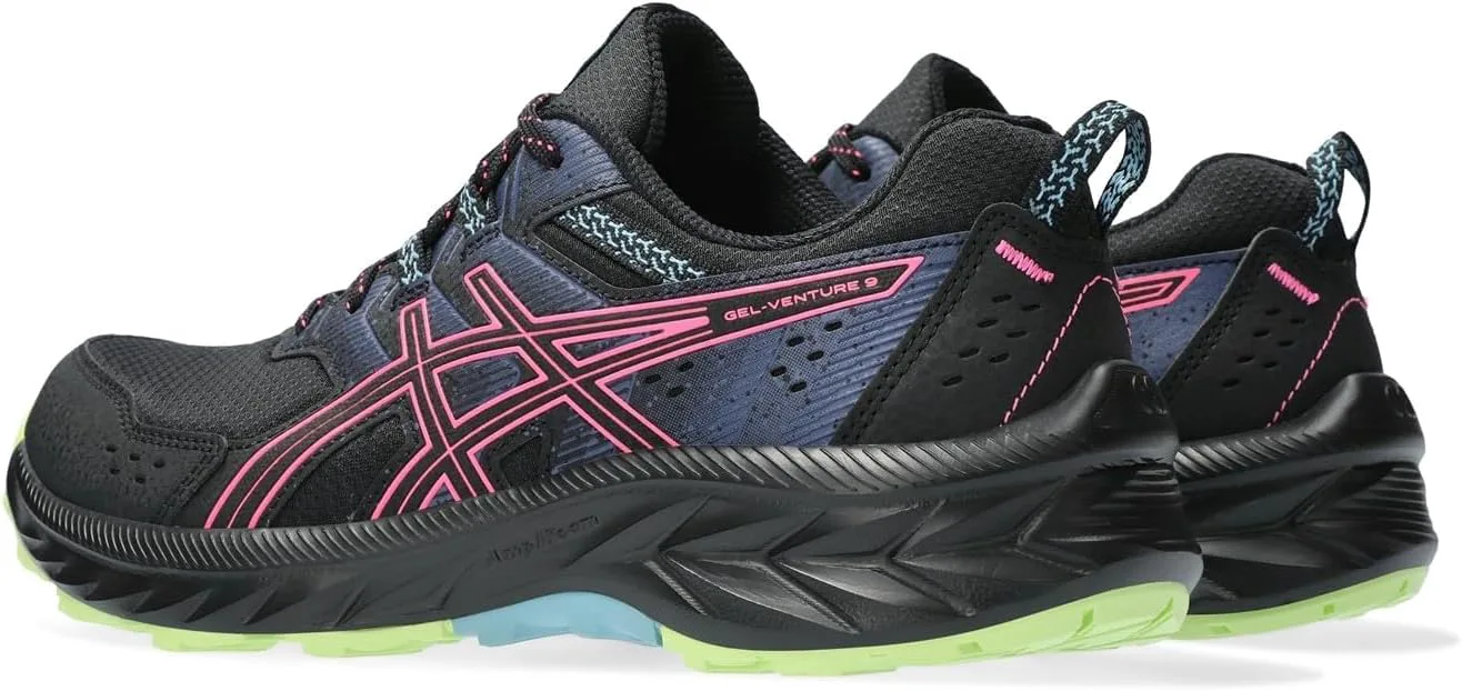 Женские беговые кроссовки ASICS Gel-Venture 9, черный — фото 4