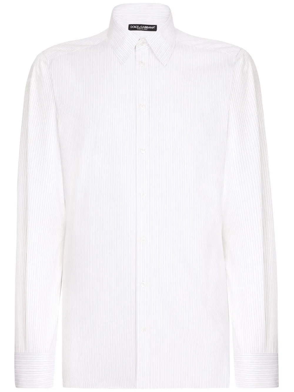 

Рубашка Martini в полоску DOLCE & GABBANA, белый