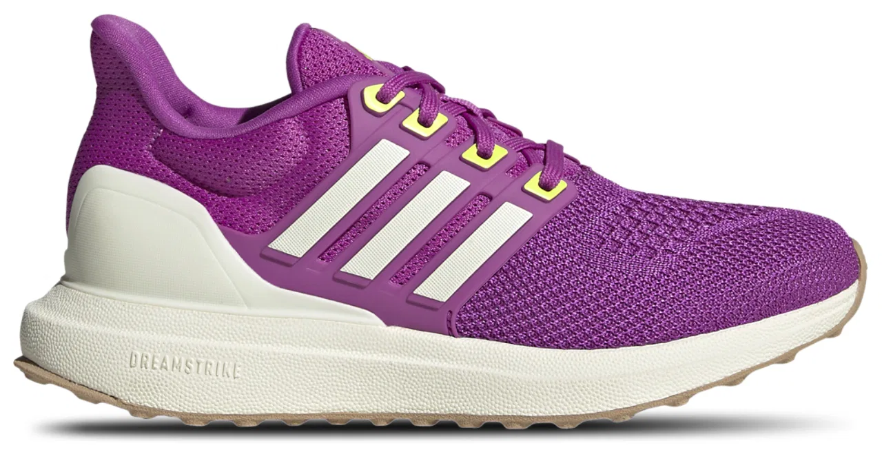 Кроссовки для мальчиков Ultradream DNA EL Adidas, цвет Flash Pink/Off White/Solar Slime