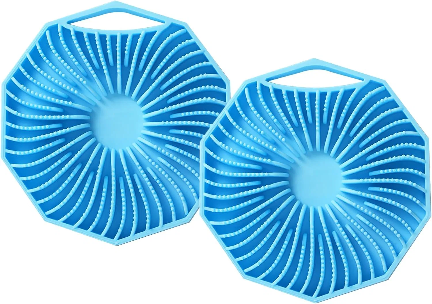 Щетка для тела из силикона, 2 шт, 80 г, Blau Genérico