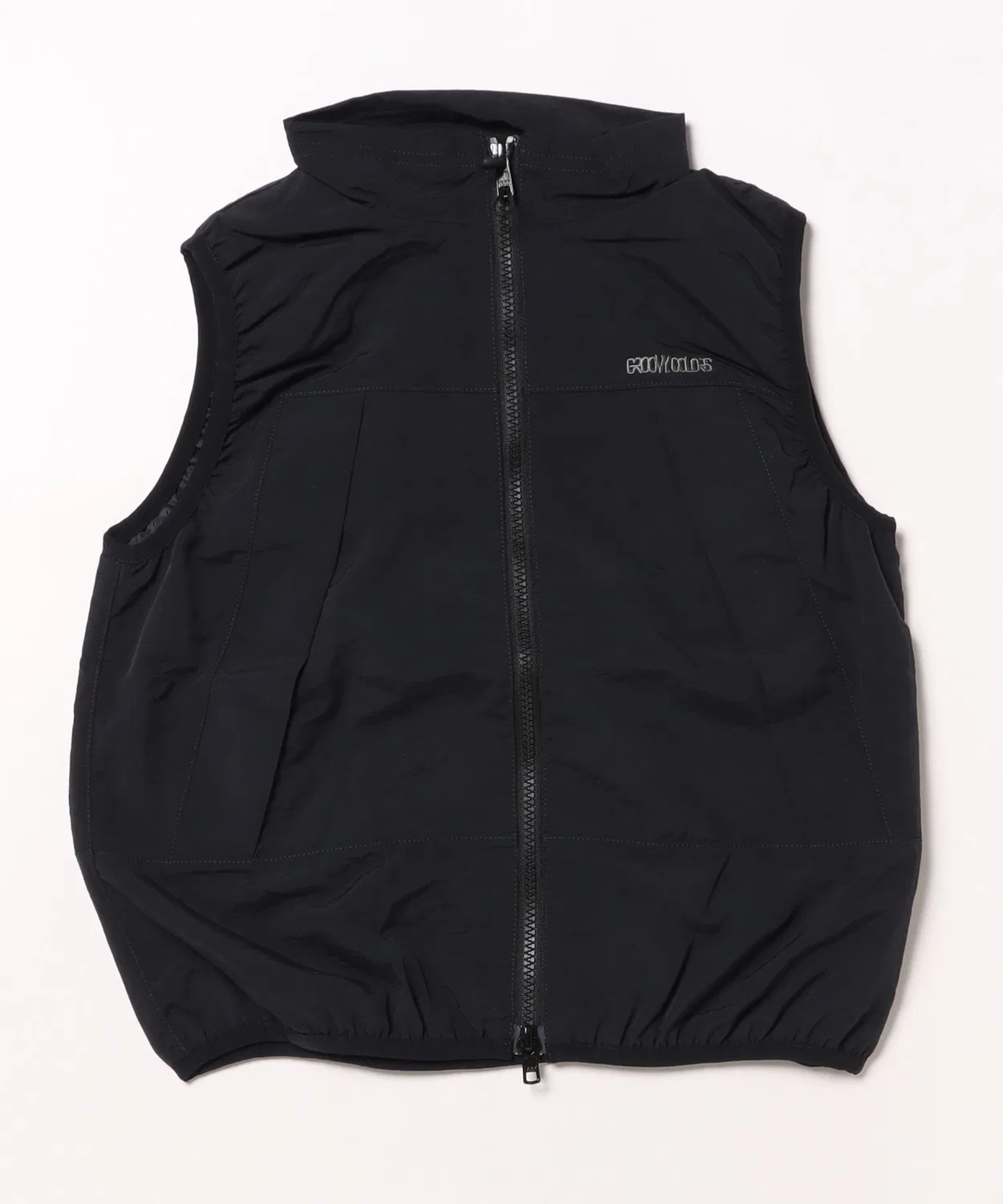 Детский жилет из нейлона с водоотталкивающей пропиткой Nylon Taffeta Vest GROOVY COLORS, Черный — фото 2