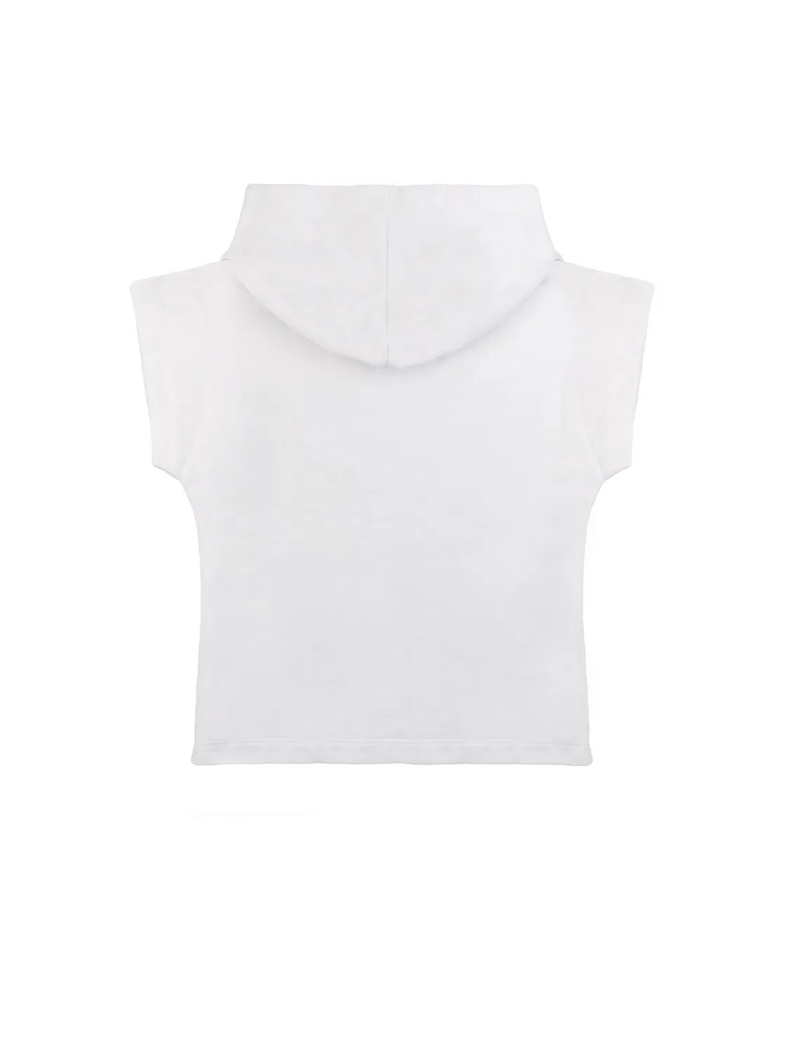 Детское худи с капюшоном и коротким рукавом Leone Sommer Leone 1947 Apparel, Weiss — фото 2