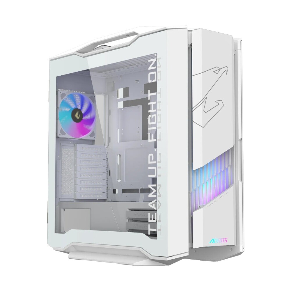 

Корпус Gigabyte AORUS C601 ICE Glass, Mid Tower, белый