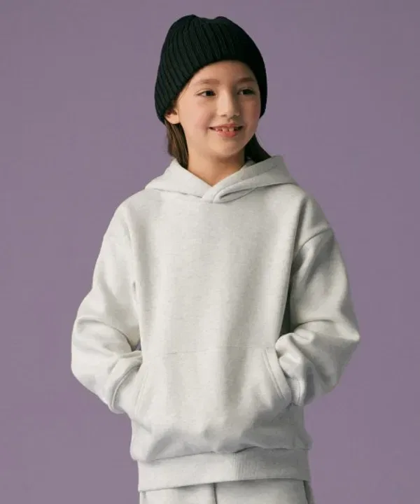 Худи оверсайз с начесом, Musinsa Standard Kids, овсяный