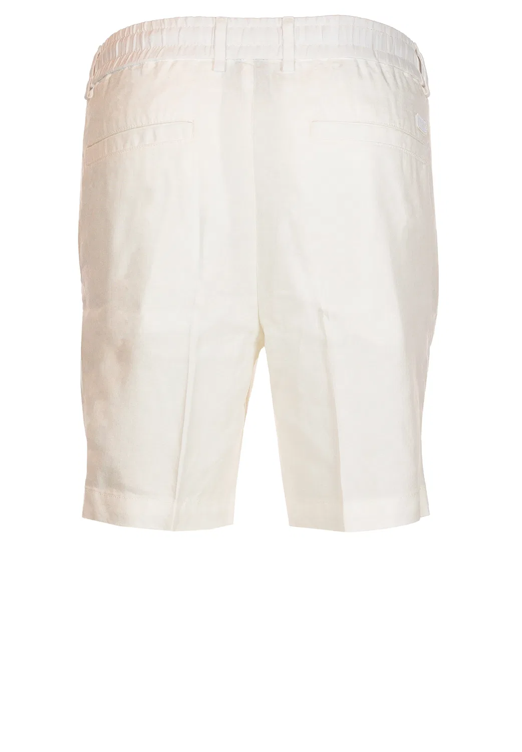 Шорты Boss Regular Pleated Pants H-Kane1-RDS белого цвета — фото 2