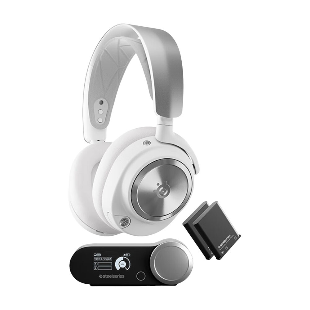 

Наушники игровые беспроводные SteelSeries Arctis Nova Pro Wireless PS, белый