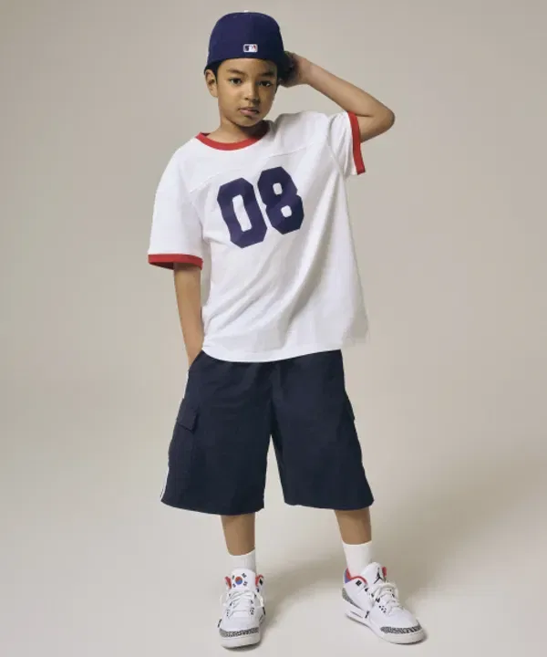 Футболка с длинным рукавом Giant Fit, Takeasy Kids, белый — фото 4