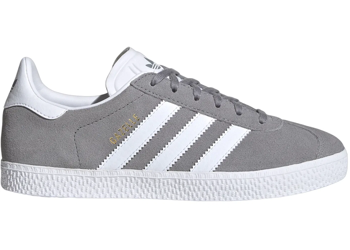 Детские кроссовки lifestyle Adidas Gazelle, Grey Three/Cloud White/Gold Metallic