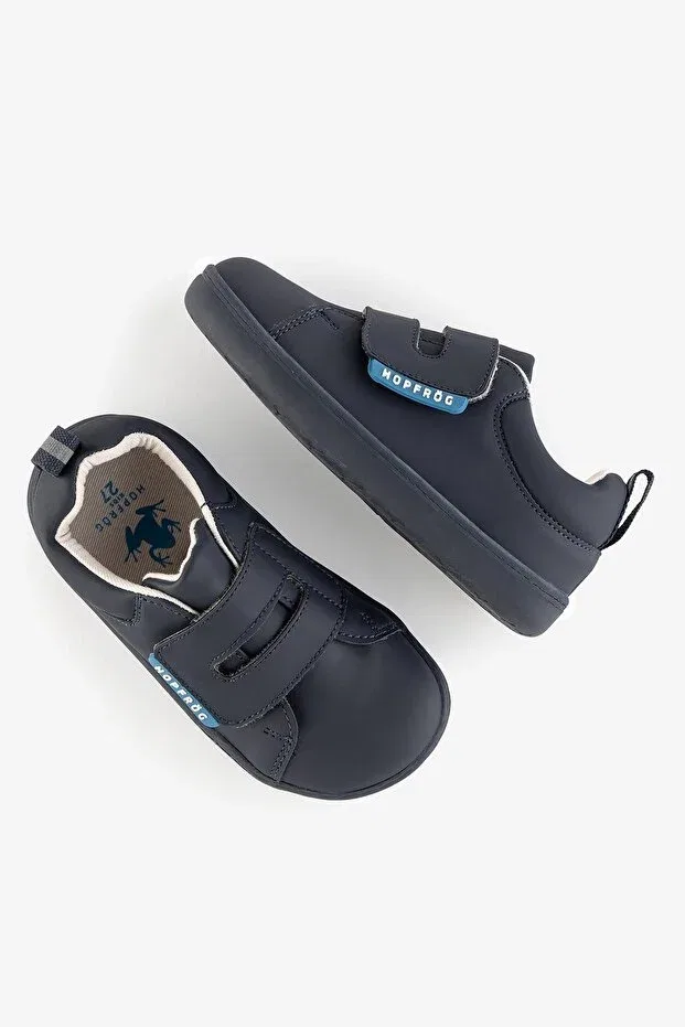 Детские туфли для девочек матовые Hopfrög, Super Matte Navy Blue