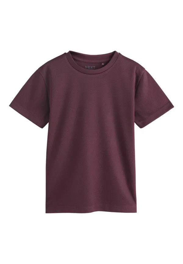 Футболка спортивная из полиэстера Single fit Next, Burgundy Red, красный/бордовый