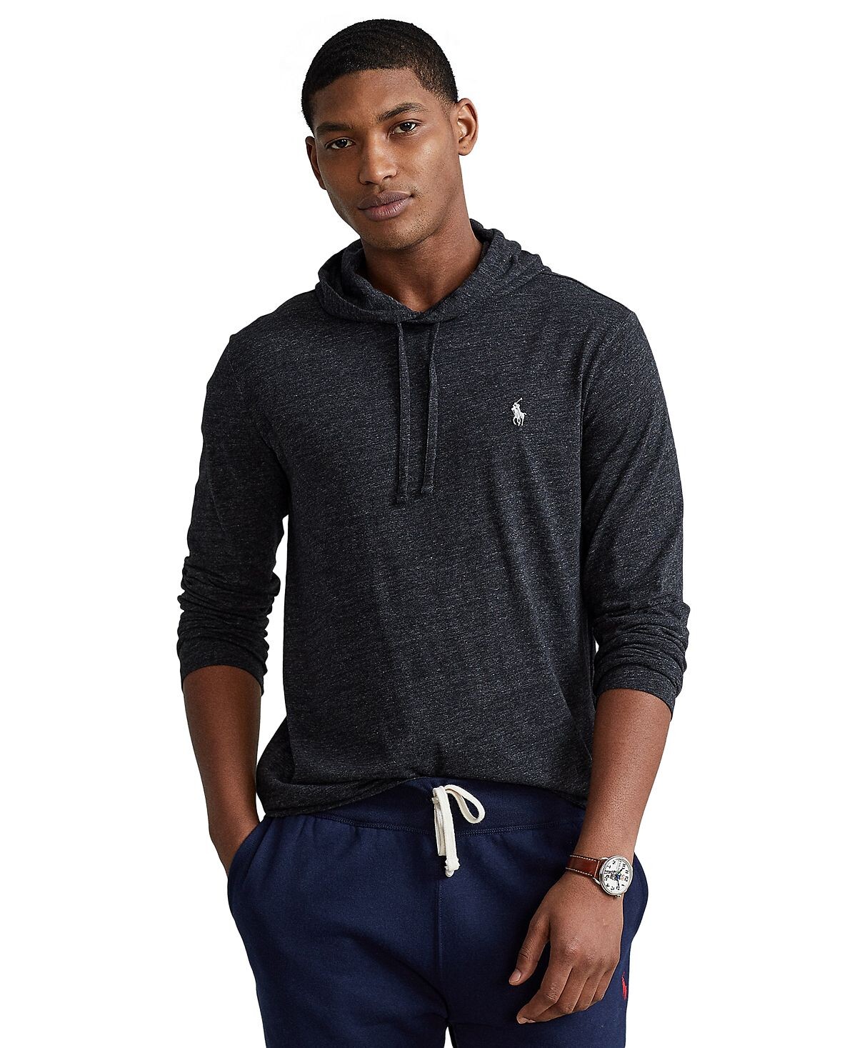 Мужская футболка из джерси с капюшоном Polo Ralph Lauren, мульти — фото 3