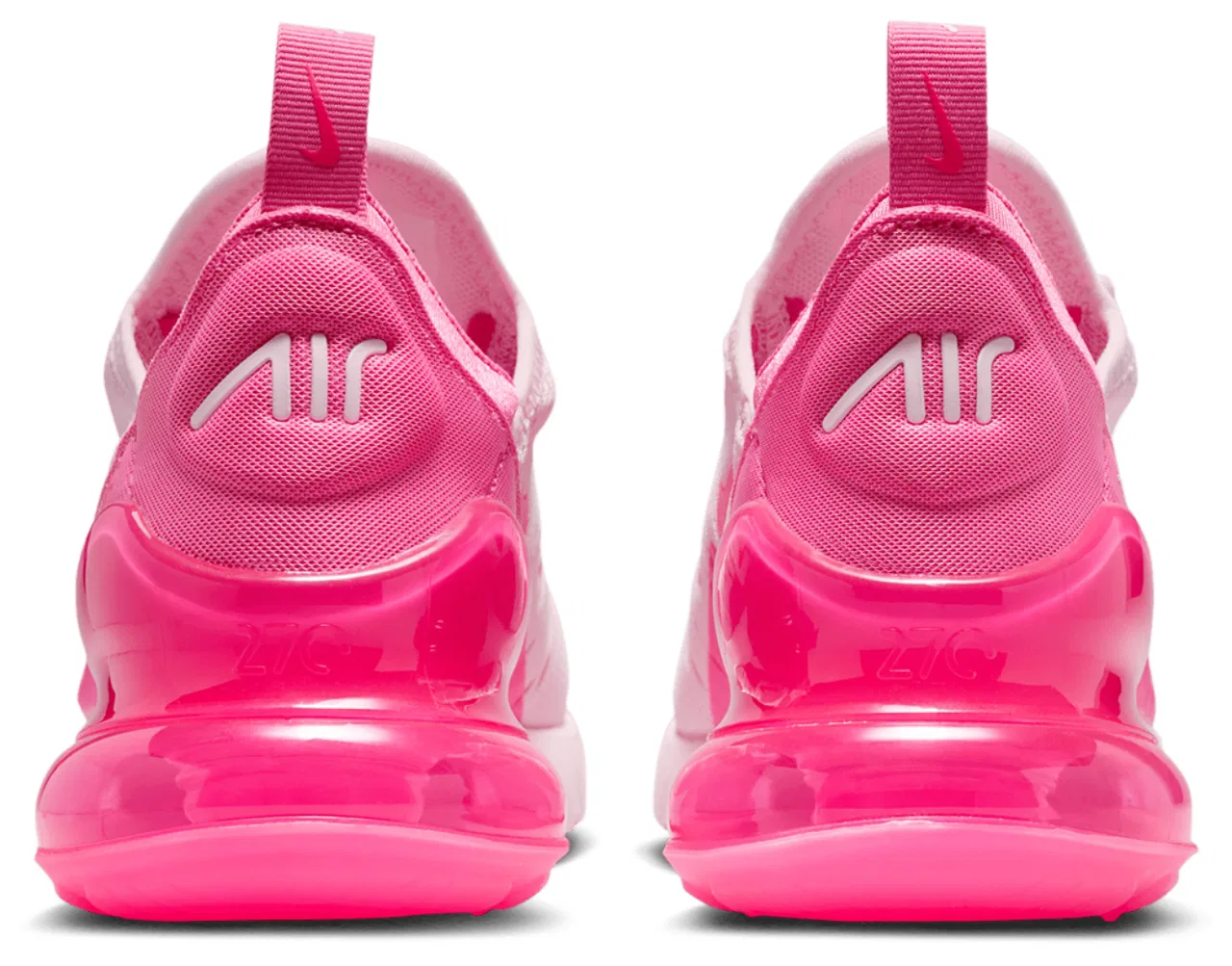 Кроссовки для девочек Air Max 270 NA40 Nike, цвет Pink Foam/Hyper Pink/Pinksicle — фото 3