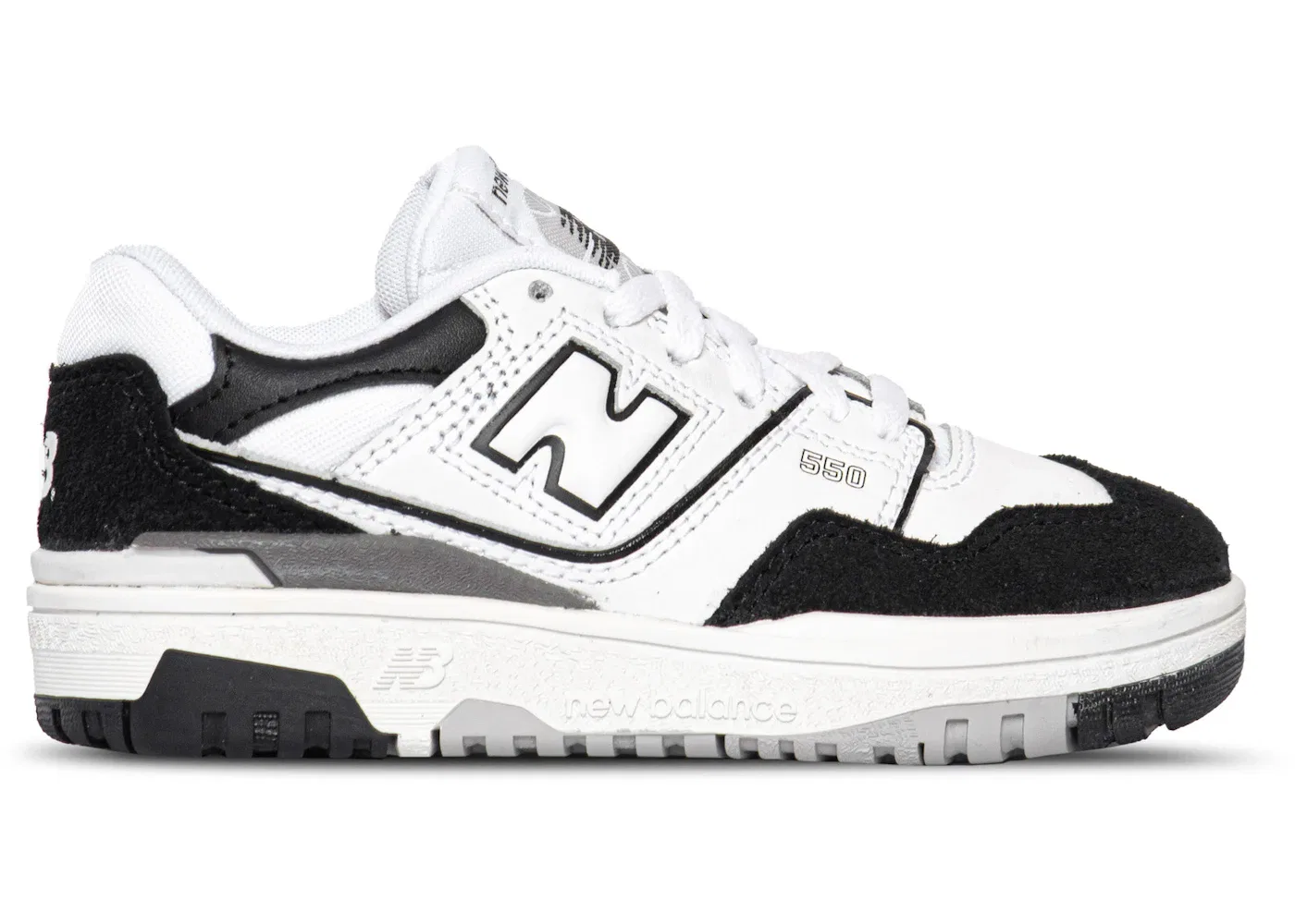 Детские кроссовки Lifestyle New Balance 550, White/Black/Rain Cloud