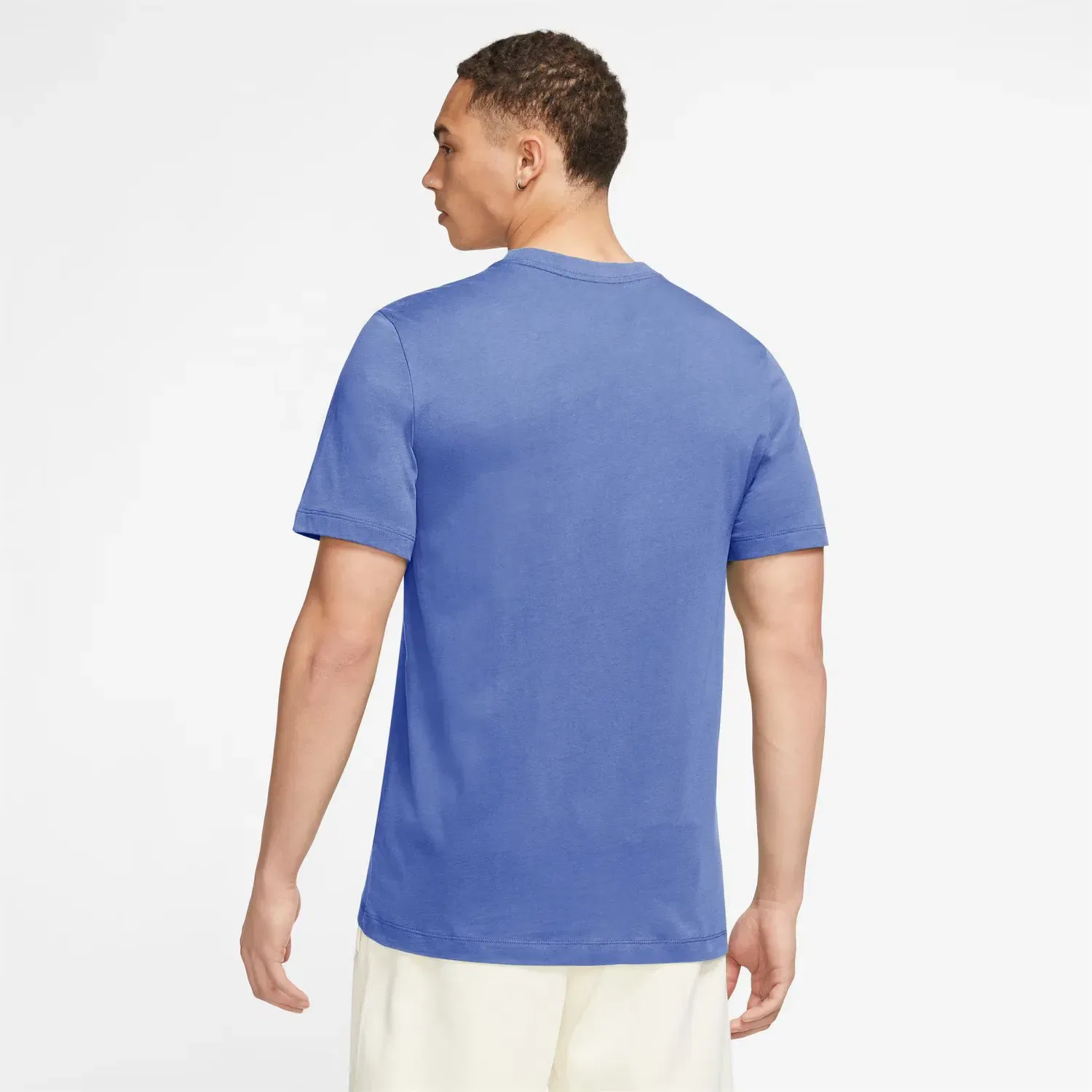 Мужская футболка Sportswear Club Nike, Azul — фото 2