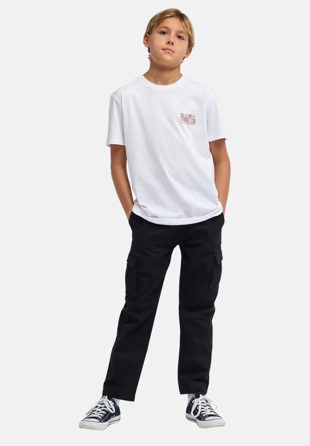 Одежда Jungen 8-16|топы ebbzt00267 - футболка с принтом Billabong, Wht