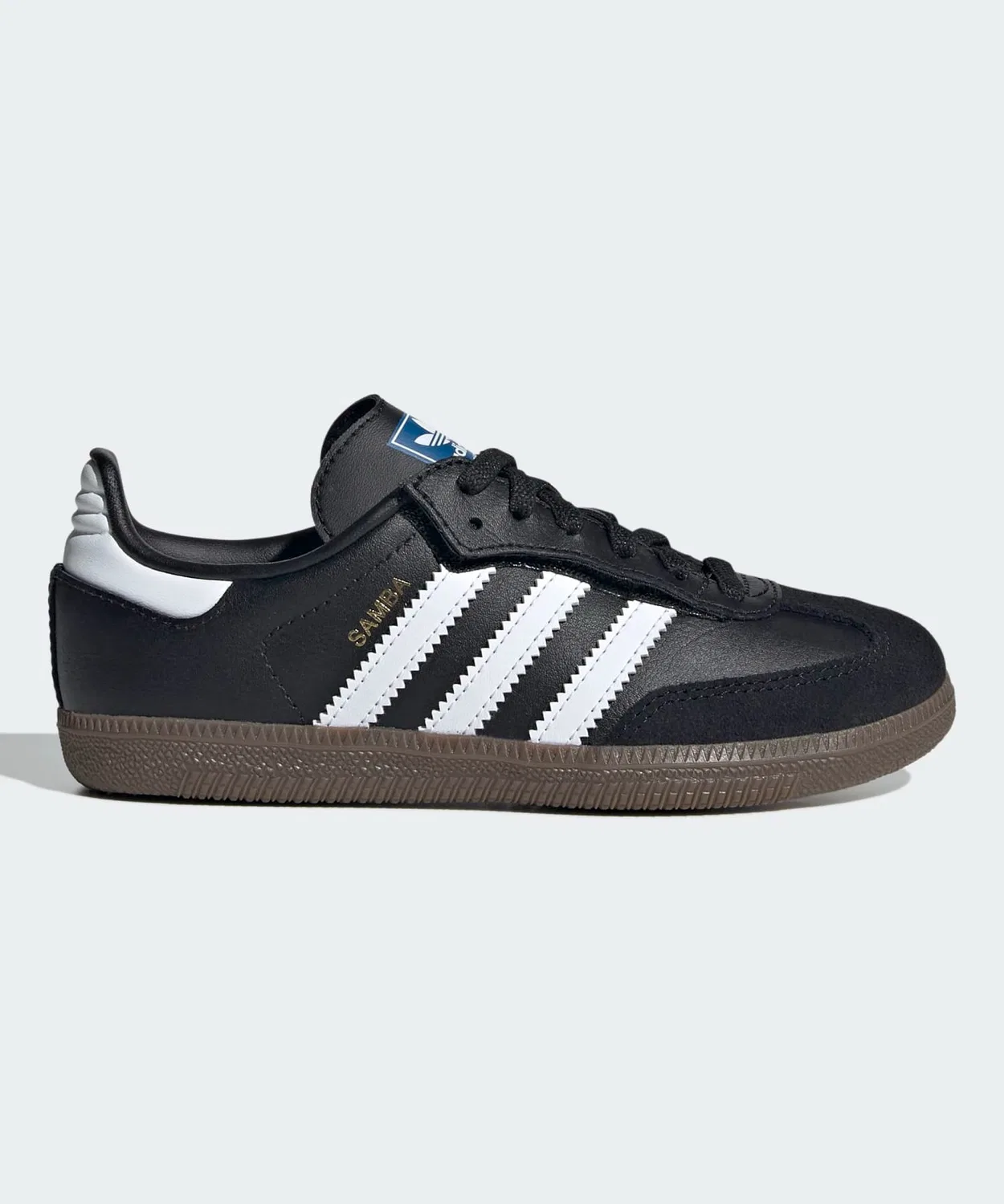 Детские кроссовки с эластичными шнурками Samba OG Comfort Closure Elastic Lace Adidas, Black