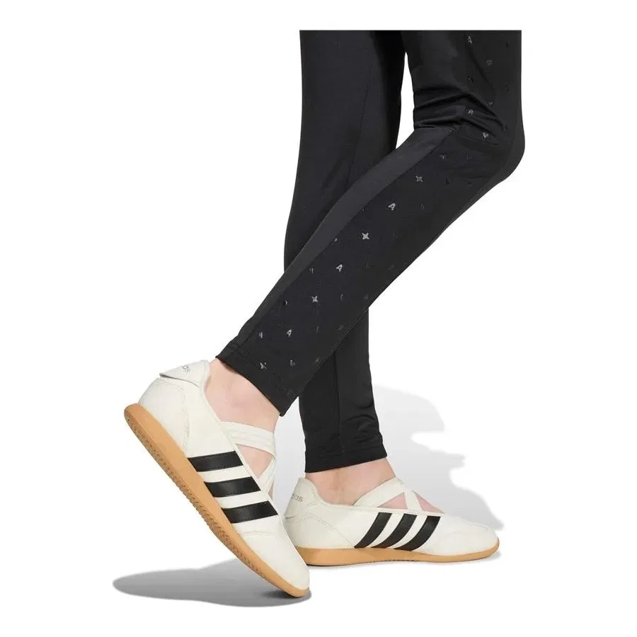 Детские спортивные штаны JG GLAM LEG adidas, Черный — фото 4