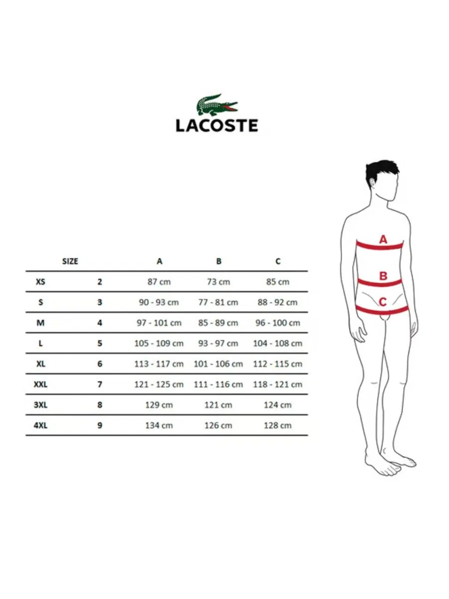 Боксерские шорты LACOSTE 'Tripack boxer lacoste azules plaid/monogram trunks' синего цвета — фото 2